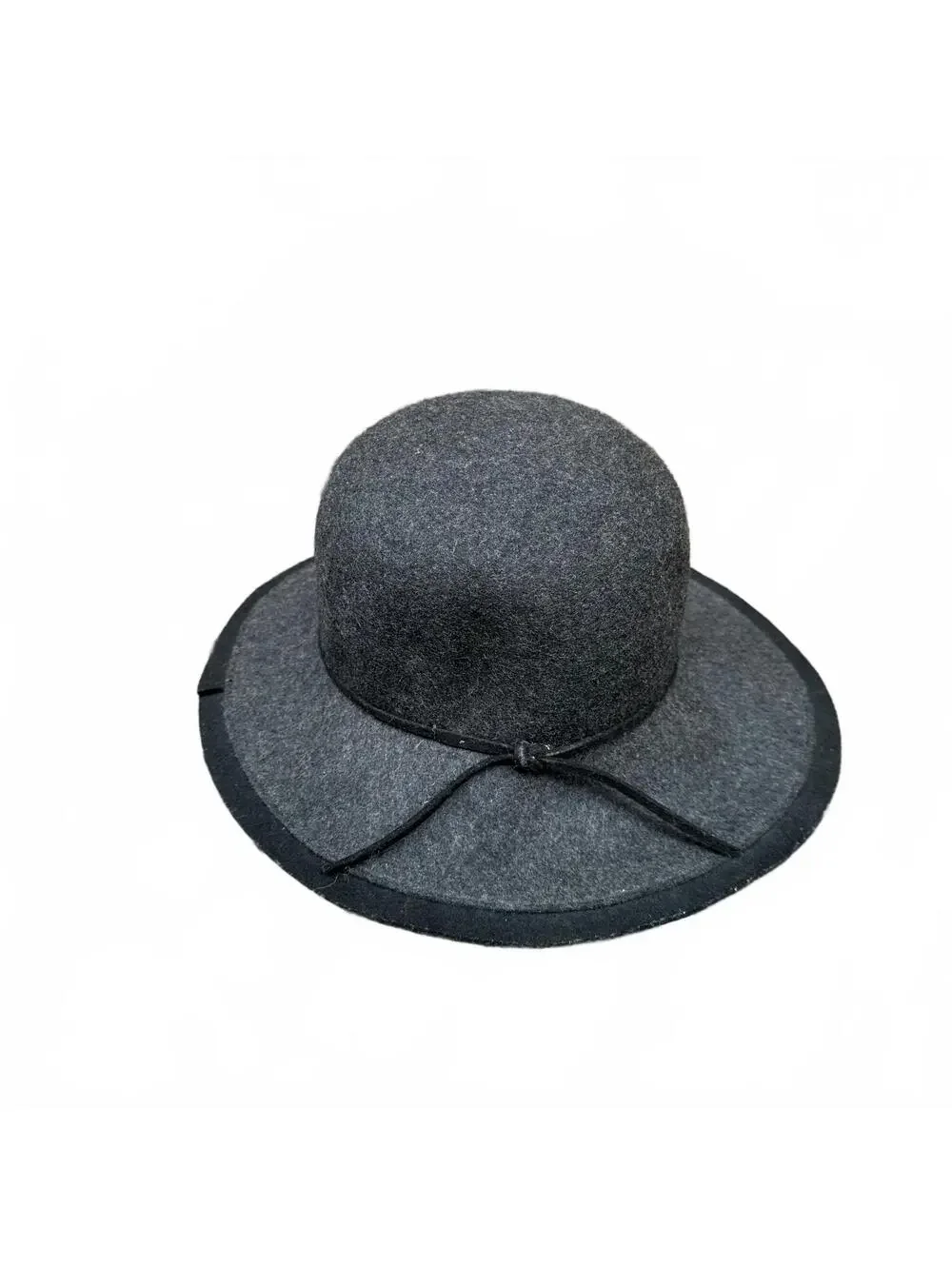 Callanan Black Felt Wool Pret A Porter Hat black gray